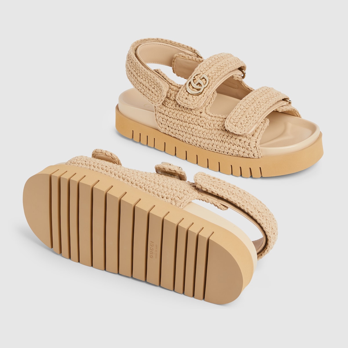 Gucci Women’s sandal with Double G - Image 3